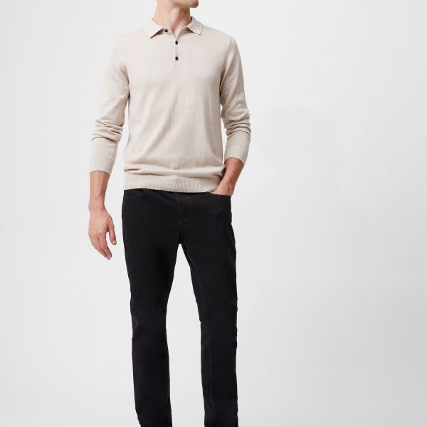 3 Button Knit Polo